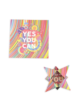 Паперова книга «Origami Paper. 200 sheets. Inspirational Messages. 15 cm» - фото №5 - мініатюра