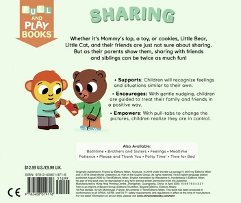 Паперова книга «Sharing: A Pull-the-Tab Book», автор Еліс Ле Анан - фото №3 - мініатюра