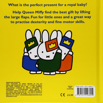 Бумажная книга «Miffy and the Royal Baby», автор Дик Бруна - фото №2 - миниатюра