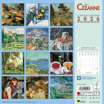 Паперова книга «Paul Cézanne 2026» - фото №2 - мініатюра