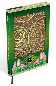 Бумажная книга «Wicked: Oz Cogs Sculpted Journal», автор Insight Editions - фото №2 - миниатюра