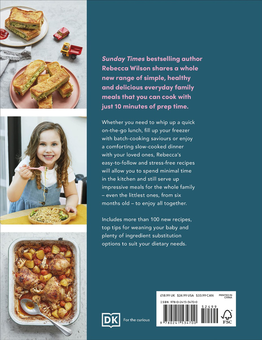 Бумажная книга «Fast Family Food», автор Ребекка Уилсон - фото №2 - миниатюра