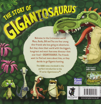 Бумажная книга «The Story of Gigantosaurus» - фото №2 - миниатюра