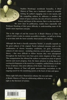 Паперова книга «A Briefer History of Time», авторів Леонард Млодінов, Стівен Гокінґ - фото №2 - мініатюра