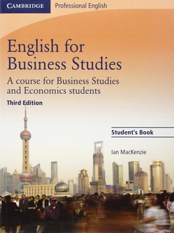 Паперова книга «English for Business Studies Student's Book: A Course for Business Studies and Economics Students», автор Ян Маккензі - фото №1 - мініатюра