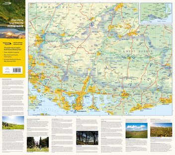 Бумажная книга «South Downs National Park Pocket Map» - фото №2 - миниатюра