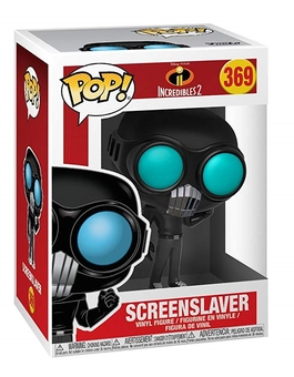  «Коллекционная фигурка Funko Pop! Pop Disney Incredibles 2 Screenslaver (FK29207)», бренда Funko Pop - фото №3 - миниатюра