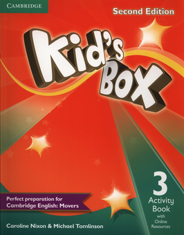 Бумажная книга «Kid's Box 3 Activity Book with Online Resources», авторов Кэролайн Никсон, Майкл Томлинсон - фото №1 - миниатюра