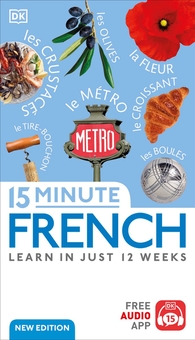 Паперова книга «15 Minute French. Learn in Just 12 Weeks» - фото №1 - мініатюра