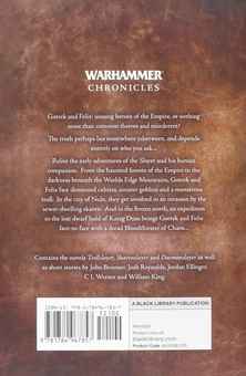 Бумажная книга «Gotrek and Felix: The First Omnibus (Warhammer Chronicles)», автор Уильям Кинг - фото №2 - миниатюра
