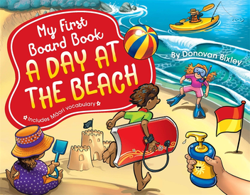 Бумажная книга «My First Board Book. A Day at the Beach», автор Донован Биксли - фото №1 - миниатюра