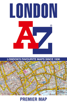 Бумажная книга «London A-Z Premier Map» - фото №1 - миниатюра