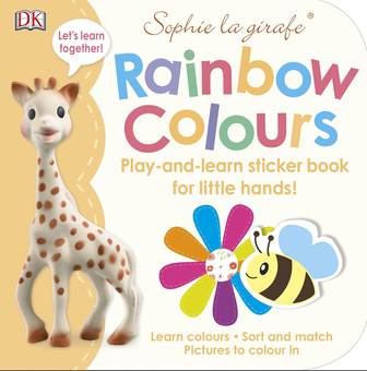 Бумажная книга «Rainbow Colours. Play-and-Learn Sticker Book for Little Hands!» - фото №1 - миниатюра