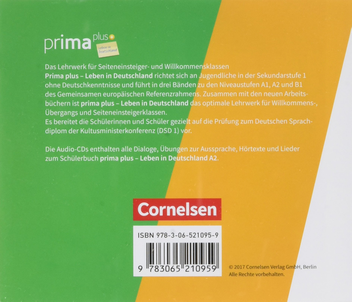 Паперова книга «prima plus A2 - Audio-CDs zum Schülerbuch. Leben in Deutschland» - фото №2 - мініатюра