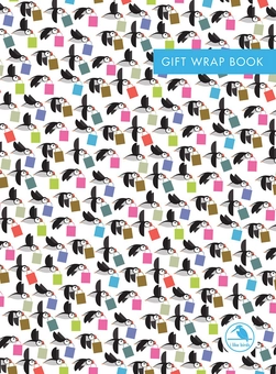 Паперова книга «I Like Birds: When Puffins Go Shopping Gift Wrap Book» - фото №1 - мініатюра