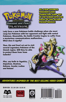 Бумажная книга «Pokemon Adventures Diamond & Pearl / Platinum Box Set (Volumes 1-11)», автор Хидэнори Кусака - фото №3 - миниатюра