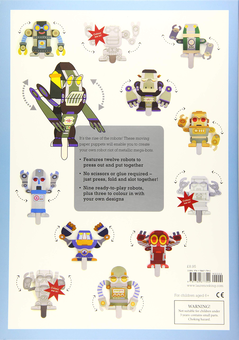 Паперова книга «Make and Move. Robots», автор Сато Хісао - фото №2 - мініатюра
