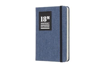  «Карманный еженедельник Moleskine Denim 2019 (DDN18WN2Y19)», бренда Moleskine - фото №3 - миниатюра