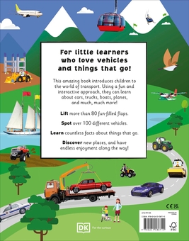 Бумажная книга «My Very Important Lift-the-Flap Book. Vehicles and Things That Go» - фото №2 - миниатюра