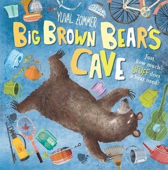 Паперова книга «Big Brown Bear's Cave», автор Юваль Зоммер - фото №1 - мініатюра