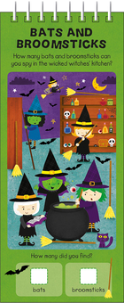 Бумажная книга «Wipe Clean Spooky Halloween (Wipe Clean Thins)», автор Роджер Придди - фото №2 - миниатюра