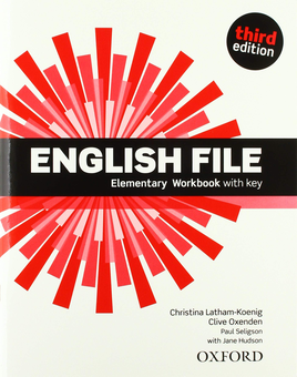 Бумажная книга «English File Elementary. Workbook with Key and iChecker», автор Клайв Оксенден - фото №1 - миниатюра