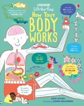 Бумажная книга «Lift-the-Flap How Your Body Works», автор Рози Диккинс - фото №1 - миниатюра