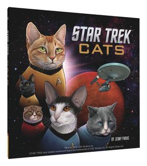 Бумажная книга «Star Trek Cats», автор Дженни Паркс - фото №2 - миниатюра