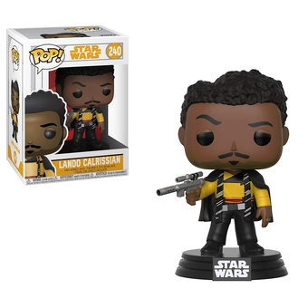  «Коллекционная фигурка Funko Pop! Pop movies Star Wars Lando Calrissian (FK26982)», бренда Funko Pop - фото №2 - миниатюра