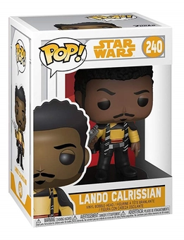  «Коллекционная фигурка Funko Pop! Pop movies Star Wars Lando Calrissian (FK26982)», бренда Funko Pop - фото №3 - миниатюра