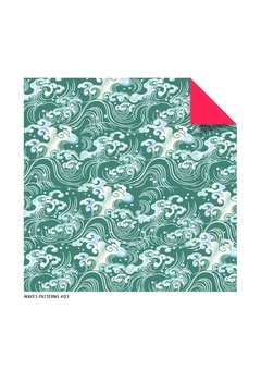 Бумажная книга «Origami Paper. Wave Patterns. 48 Sheets» - фото №3 - миниатюра