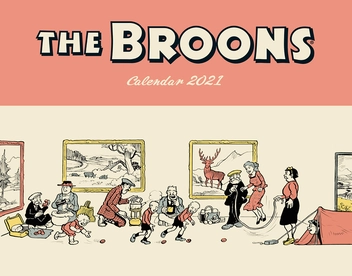 Паперова книга «The Broons Calendar 2021» - фото №1 - мініатюра