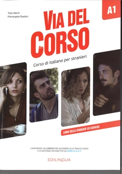 Бумажная книга «Via Del Corso A1. Libro dello studente ed esercizi», авторов Телис Марин, Пьерангела Диадори - фото №1 - миниатюра