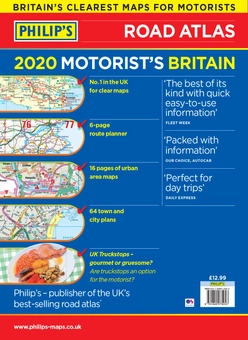 Бумажная книга «2020 Philip's Motorist's Road Atlas Britain and Ireland: A3 paperback» - фото №2 - миниатюра