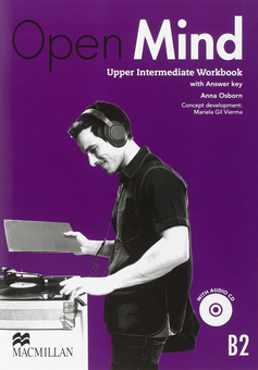 Паперова книга «Open Mind Upper - Intermediate Workbook with key and CD Pack », автор Анна Осборн - фото №1 - мініатюра