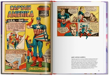 Бумажная книга «The Little Book of Captain America», автор Рой Томас - фото №5 - миниатюра