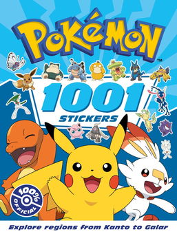 Паперова книга «Pokemon. 1001 Stickers» - фото №1 - мініатюра
