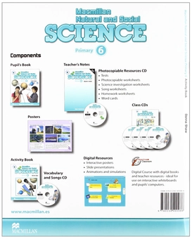 Паперова книга «Macmillan. Natural and Social Science 6. Activity Book», авторів Хелен Сандерсон, Джоан Рамсден - фото №2 - мініатюра
