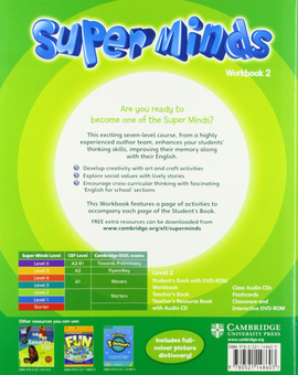 Бумажная книга «Super Minds Level 2. Workbook », автор Герберт Пухта - фото №2 - миниатюра