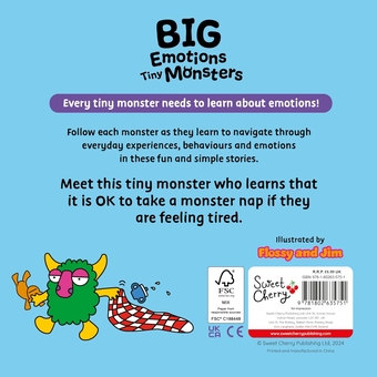 Бумажная книга «Tiny Monsters Feel Tired» - фото №2 - миниатюра