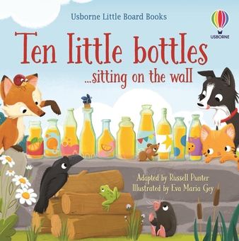 Паперова книга «Ten little bottles... sitting on the wall», автор Рассел Пантер - фото №1 - мініатюра