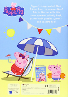 Бумажная книга «Peppa Pig. Summer Fun! Sticker Activity Book» - фото №2 - миниатюра