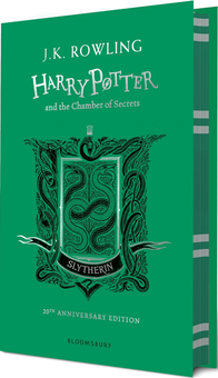 Паперова книга «Harry Potter and the Chamber of Secrets – Slytherin Edition», автор Джоан Ролінґ - фото №1 - мініатюра