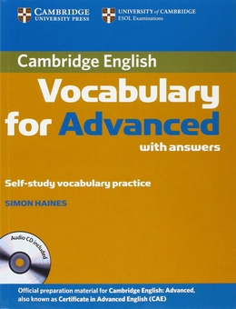 Паперова книга «Cambridge Vocabulary for Advanced with Answers (+CD)», автор Саймон Хейнс - фото №1 - мініатюра
