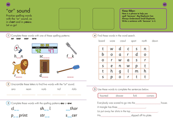 Бумажная книга «10 Minutes A Day Spelling Ages 5-7 Key Stage 1», автор Кэрол Вордерман - фото №5 - миниатюра