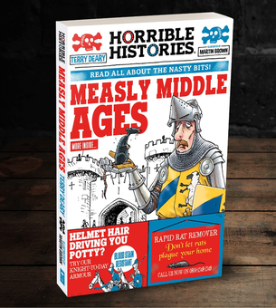 Бумажная книга «Measly Middle Ages», автор Терри Дири - фото №3 - миниатюра