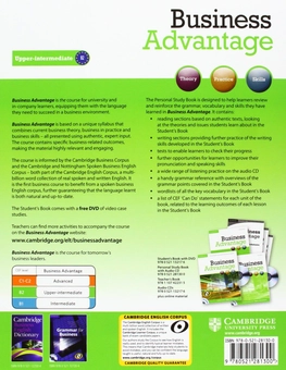 Бумажная книга «Business Advantage Upper-intermediate Personal Study Book with Audio CD», автор Джой Годвин - фото №2 - миниатюра
