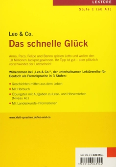 Бумажная книга «Das schnelle Glück Leichte Lektüren für Deutsch als Fremdsprache Buch mit Audio-CD», авторов Эльке Бургер, Тео Шерлинг - фото №3 - миниатюра
