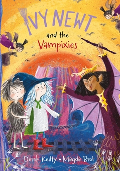 Бумажная книга «Ivy Newt and the Vampixies», автор Дерек Кейлти - фото №1 - миниатюра