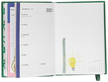 Бумажная книга «Oliver Bonas 2021 A6 Diary», автор Оливер Бонас - фото №3 - миниатюра